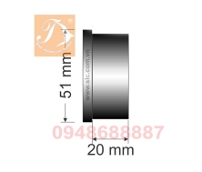 Nắp bịt đầu ống inox phi 50.8